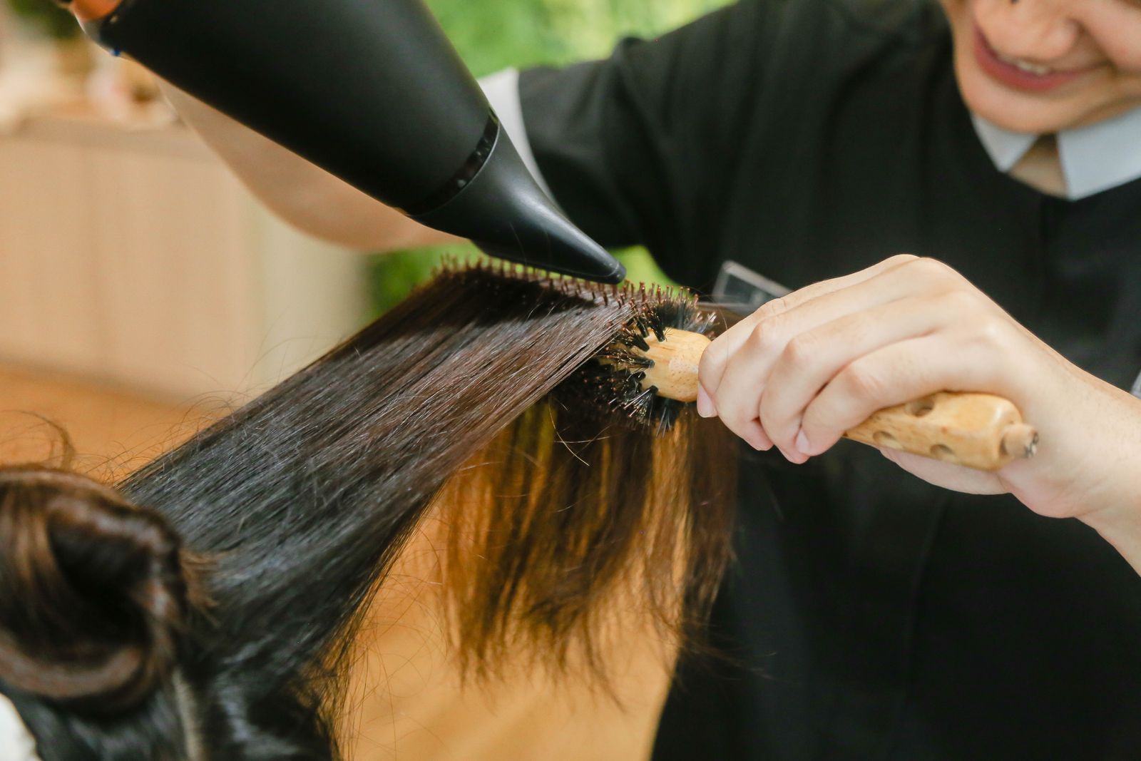 Föhnen und Styling