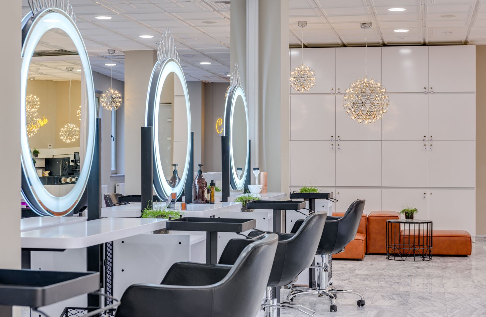 Salon-Spiegelplätze